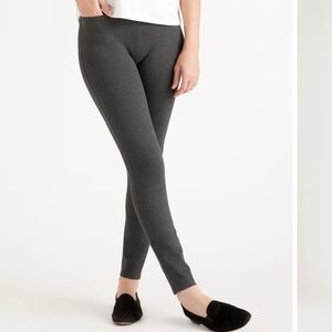 Quince Charcoal Ultra Strech Ponte Skinny Pants